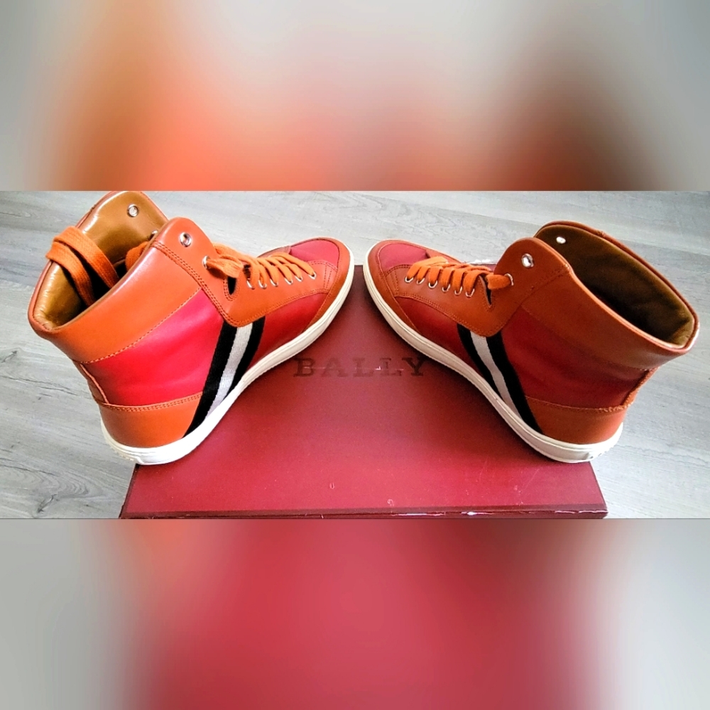 Bally Oldani Red Sneakers